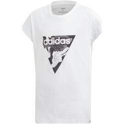 Vêtements Enfant T-shirts manches courtes adidas Originals T-shirt Essentials Aop Blanc