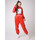 Vêtements Femme Pantalons de survêtement Rideaux / stores Jogging F204032 Rouge