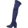 Chaussures Femme Bottes Accademia BK400 Bleu
