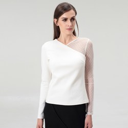 Vêtements Femme Tops / Blouses Chargement en cours Calcite Blanc