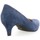 Chaussures Femme Escarpins Vidi Studio Escarpins cuir velours Bleu