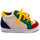 Chaussures Fille Baskets mode Shoo Pom bouba zip box Vert