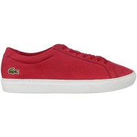 Chaussures Homme Baskets basses Lacoste L 12 Rouge