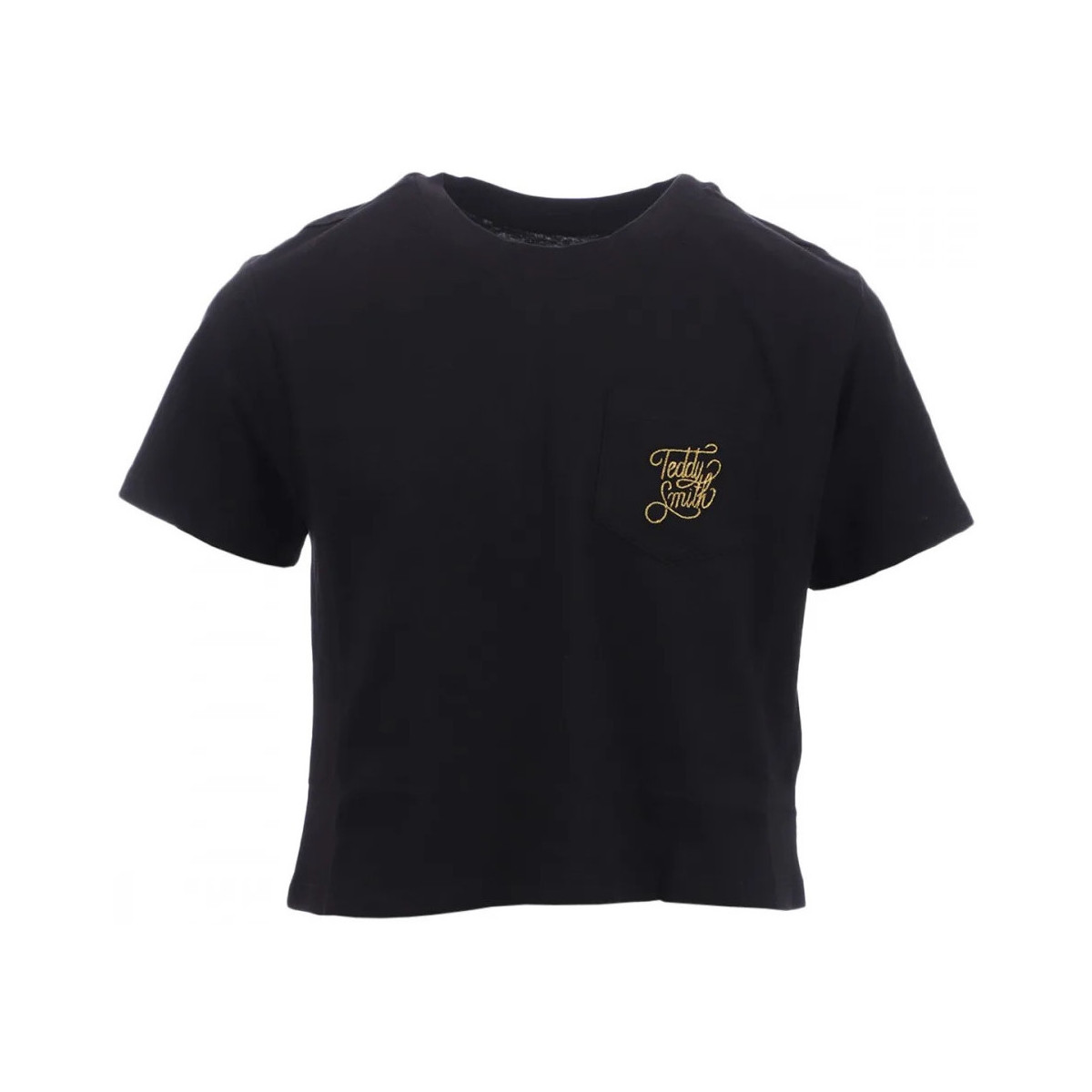 Vêtements Fille T-shirts & Polos Teddy Smith 51006542D Noir