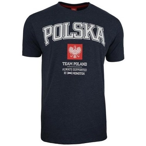 Vêtements Homme T-shirts manches courtes Monotox Polska Blanc, Graphite