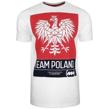 Vêtements Homme T-shirts manches courtes Monotox Eagle Stamp Rouge, Noir, Blanc