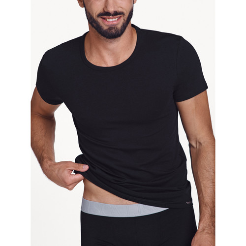 Vêtements Homme En vous inscrivant vous bénéficierez de tous nos bons plans en exclusivité Lisca T-shirt manches courtes Hercules Noir