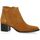 Chaussures Femme Boots Vidi Studio Boots cuir velours Marron
