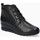 Chaussures Femme Boots Mephisto Bottines en cuir PHILIPA Noir