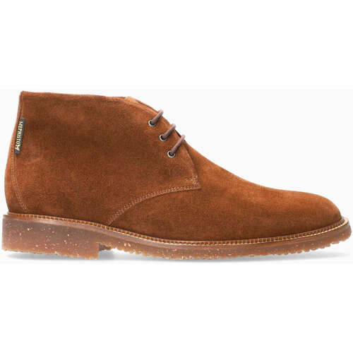 Chaussures Homme Boots oscars Mephisto Boots oscars en velours POLO Marron
