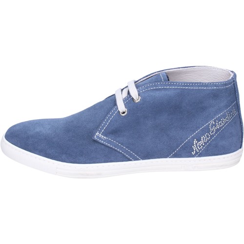 Chaussures Fille Bottines NeroGiardini BK487 Bleu