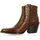 Chaussures Femme Bottes Exit Boots MICHAEL cuir croco Marron