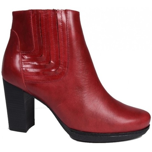 Karston Bottine atota rouge - Livraison Gratuite | Spartoo ! - Chaussures  Bottine Femme 120,00 €