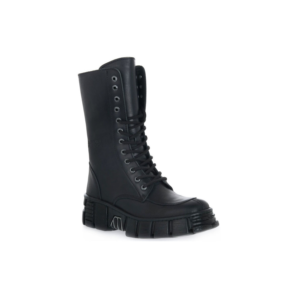 Chaussures Bottes New Rock WALL ITALI NERO TOWER Noir