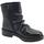 Chaussures Femme Boots Café Noir FFE141 Noir