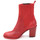 Chaussures Femme Boots Julie Dee j7309 Rouge
