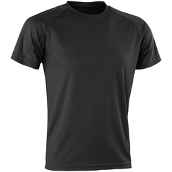 Vêtements Homme T-shirts manches courtes Spiro SR287 Noir