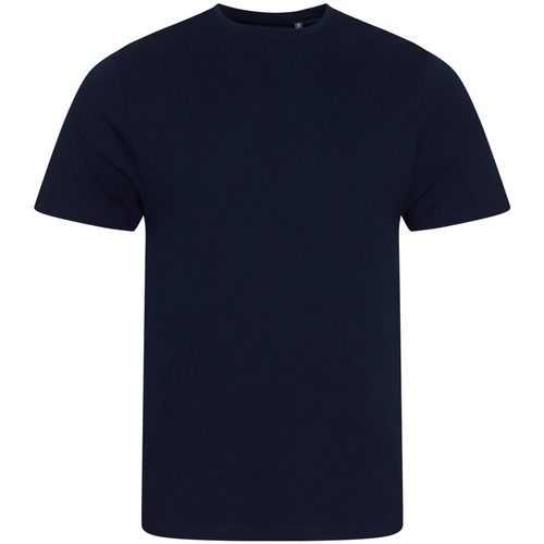 Vêtements Homme T-shirts manches longues Ecologie EA001 Bleu