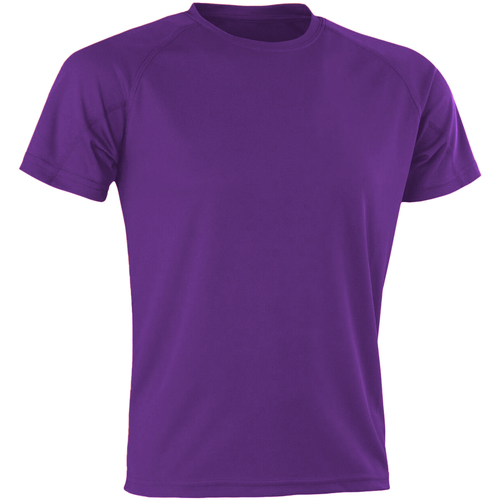 Vêtements Homme T-shirts manches longues Spiro Aircool Violet