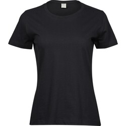Vêtements Femme T-shirts manches courtes Tee Jays T8050 Noir