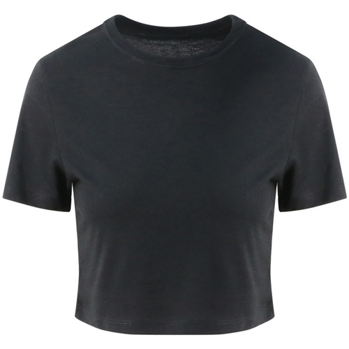 Vêtements Femme T-shirts manches longues Awdis JT006 Noir