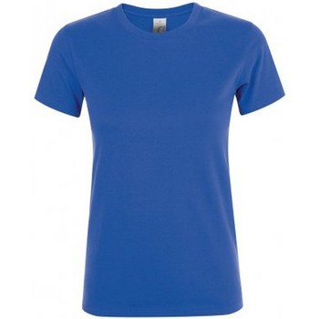 Vêtements Femme T-shirts manches courtes Sols 01825 Bleu