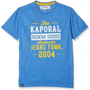Vêtements Garçon T-shirts manches courtes Kaporal T-Shirt Garçon Rapy Bleu electrique Bleu