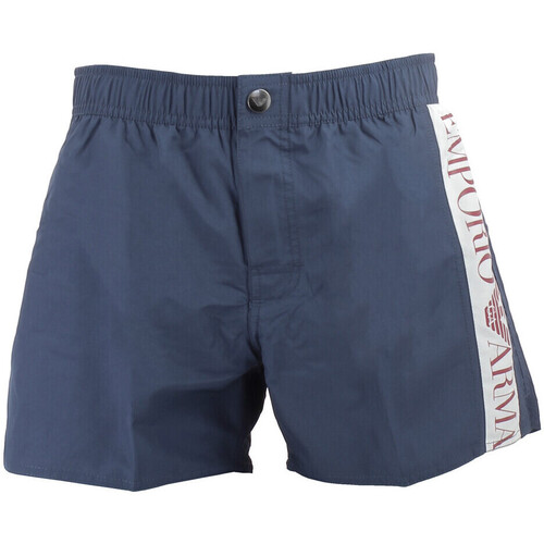 Vêtements Homme Maillots / Shorts de bain Emporio Armani two-pack logo-print T-shirtsni Short de bain Bleu