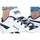 Chaussures Enfant Baskets basses Reebok Sport Royal Cljog 2 Blanc, Bleu marine