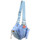 Sacs Femme Sacs porté main Naj­oleari Mini sac épaule Naj-Oleari toile nylon Bleu Multicolore