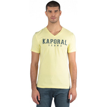 Vêtements Homme Polos manches courtes Kaporal T-shirt Homme Pazik Jaune Jaune