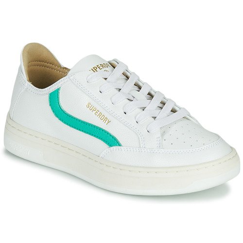 Chaussures Wear Baskets basses Superdry BASKET LUX LOW TRAINER Blanc