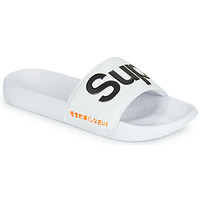 Chaussures Homme Claquettes Superdry CLASSIC SUPERDRY POOL SLIDE Blanc