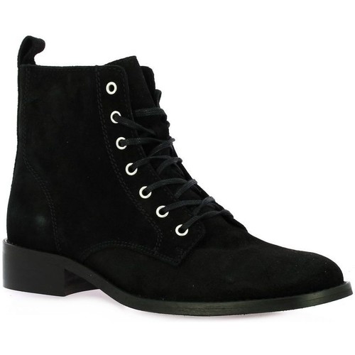 Chaussures Femme Other Boots Impact Other Boots cuir velours Noir