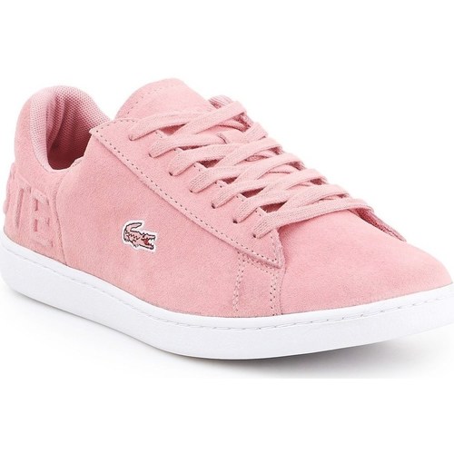 Chaussures Femme Baskets basses Lacoste Carnaby Evo Rose