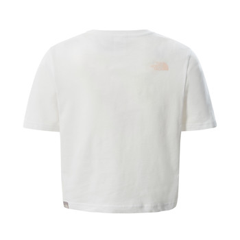 The North Face EASY CROPPED TEE Blanc