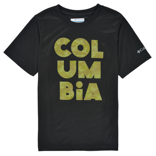 Vêtements Garçon Company T-Shirts Short Sleeve 12CMTS046A005100W322 Columbia GRIZZLY GROVE Noir