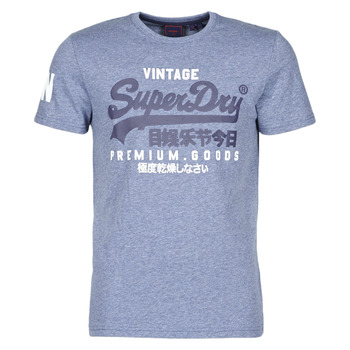 Vêtements Homme T-shirts manches courtes Superdry VL NS TEE Bleu