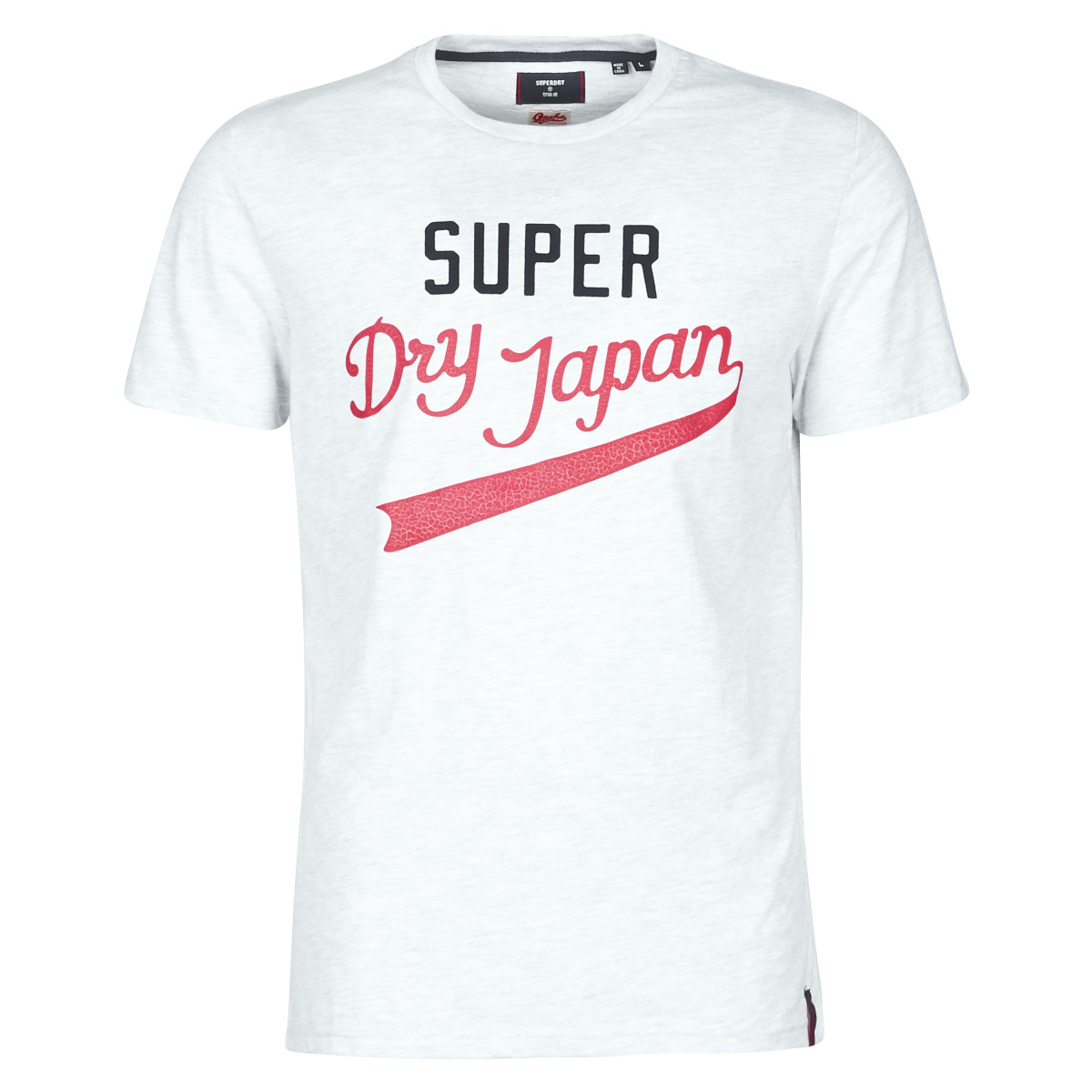Vêtements Homme T-shirts Zegna manches courtes Superdry COLLEGIATE GRAPHIC TEE 185 Gris