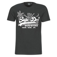 Vêtements Homme T-shirts manches courtes Superdry VL ITAGO TEE 220 Noir
