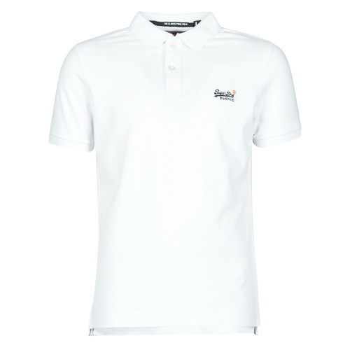 Vêtements Homme T-shirts manches courtes Superdry CLASSIC PIQUE S/S POLO Blanc