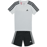 Vêtements Garçon Ensembles enfant Adidas Sportswear BRETEZ Blanc / Noir