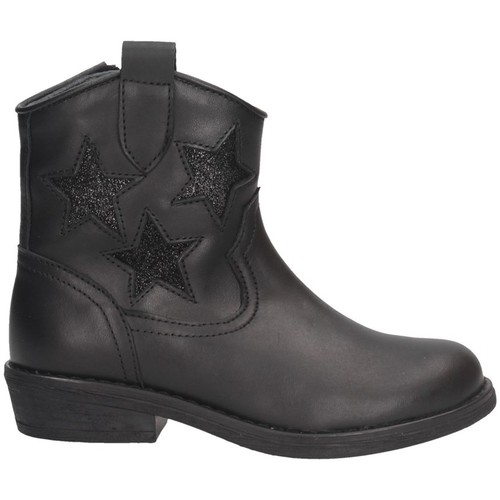 Chaussures Fille Bottes ville Dianetti Made In Italy I9790 Noir