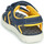 Chaussures Enfant Sandales et Nu-pieds Camiseta Timberland PERKINS ROW 2-STRAP Bleu / Jaune