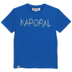 Vêtements Garçon Débardeurs / T-shirts sans manche Kaporal T-Shirt Garçon Alur Bleu Bleu