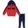 Vêtements Enfant Costumes  Primigi LEGEA felpa angolo con cappuccio  free time line nero unisex Rouge