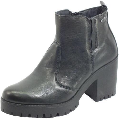 Chaussures Femme Low boots IgI&CO 6160700 Capra Tamponata Noir