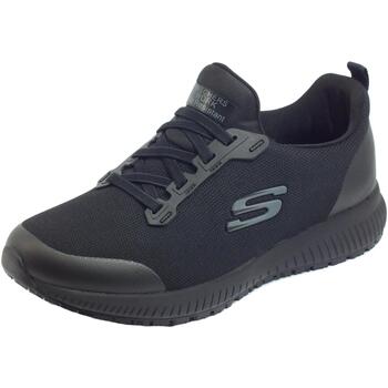 Chaussures Femme Sandales et Nu-pieds Skechers 77222EC/BLK Squad SR Noir