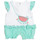 Vêtements Enfant Pyjamas / Chemises de nuit Guess Barboteuse Fille vert d'eau S82G19 Vert