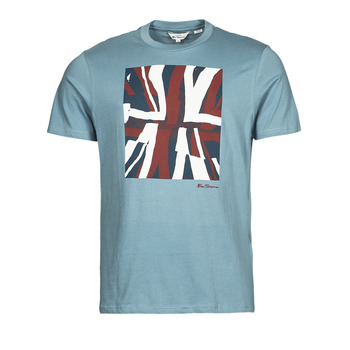 Vêtements Homme T-shirts manches courtes Ben Sherman HALF TONE FLEG TEE Bleu